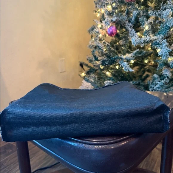 Black Canvas Tote Bag w Fairy Skeleton Whimsygoth Grunge Fairycore Aesthetic EUC - Picture 3 of 5